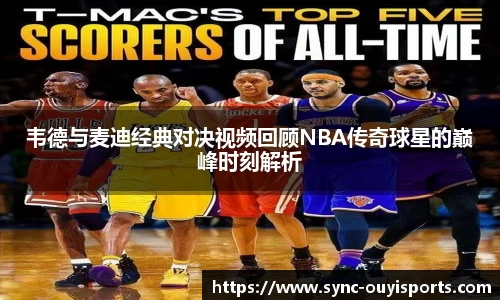 韦德与麦迪经典对决视频回顾NBA传奇球星的巅峰时刻解析